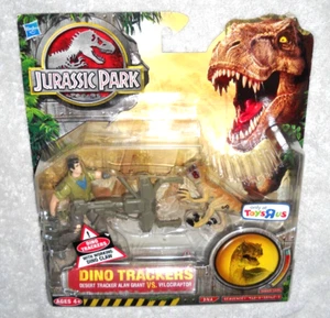 Parque Jurásico - Alan Grant vs. Velociraptor (Dino Trackers) - 100% (SIN USAR) - Imagen 1 de 2