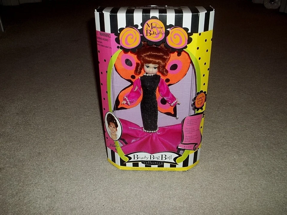 1999 Knickerbocker Marie Osmond Beauty Bug Ball Madame Butterfly Doll -