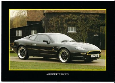 Aston Martin DB7 GTS Coupe & Volante 1996-1998 UK Market Sales Brochure - Imagem 1 de 2