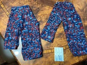 LuLaRoe L/XL Leggings 2 pk Sister Set / Kids Set Bestie Set / New with tag - Picture 1 of 2