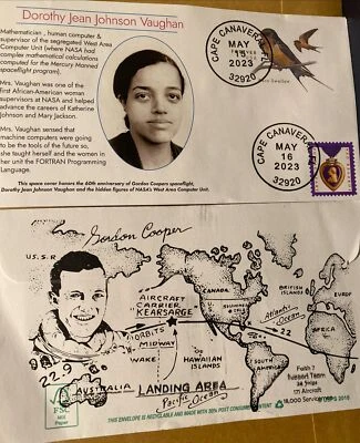 DOUBLE CANCEL HIDDEN FIGURE DOROTHY VAUGHAN & COOPER'S 60TH ANNIVERSARY 2023 - Image 1 of 4