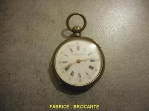 Watch Gusset To Key Silver Emile Renous To Montauban No. 13 - Picture 1 of 7