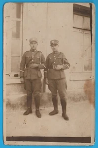 Militari Reggimentali in Posa FP foto cartolina vintage MA2079 - Imagen 1 de 2