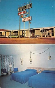 # G2465 WHITE'S CITY, N.M. POSTAL, CAVERN POSN MOTEL - Imagen 1 de 2