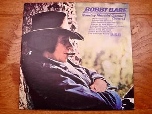 Bobby Bare ♫ Sunday Mornin' Comin' Down ♫ Rare NM 1975 RCA Original Vinyl LP - Picture 1 of 3