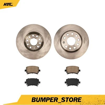 Rotores de freno traseros pastillas de cerámica para Volkswagen Jetta 2005-2007 Passat tracción delantera Foto 1 de 4