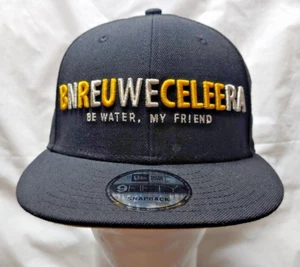 BRAND NEW Bruce Lee "Be Water, My Friend" New Era Snapback Hat / Cap - SAMPLE - Picture 1 of 8
