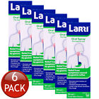 6 X Larri Oral Spray Topical Use Relief Symptoms Gastric Reflux Fresh Mint 30Ml
