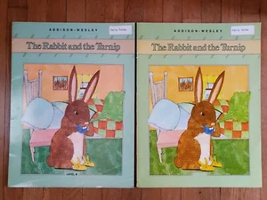 THE RABBIT AND THE TURNIP ADDISON- WESLEY PUBLISHING Big Books Qty 2 - Picture 1 of 3