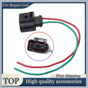 Fits For 05-11 Audi VW Coolant Temperature Sensor Connector 1K0973202 - Picture 1 of 12
