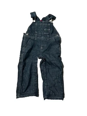 Mono vintage Toughskins babero denim azul carpintero Sears 18 M bebé - usado en excelente estado Foto 1 de 4