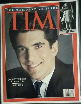 JOHN F KENNEDY JR Commemorative Issue Time Magazine (1999) Bagged/Boarded - Image 1 of 2