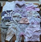 Huge Baby Girls Bundle 0-3 months, Pink, Lilac, Grey. Jojo Bebe M&S Gap H&M