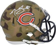 Noah Sewell Chicago Bears Autographed Riddell Camo Speed Mini Helmet