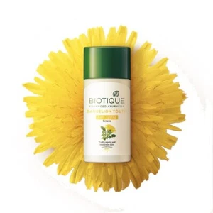 Biotique Dandelion Youth Anti- Ageing Serum For All Skin Types, 40ml Lightening - Picture 1 of 4