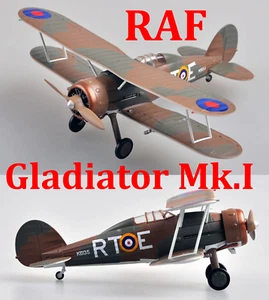 Easy Model 1/72 Gladiator Mk.I 112 Sqn , RAF RT-E (K6135) #36458 - Picture 1 of 7