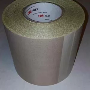 Cinta de tela de conducto de vidrio 3M #5153 6" x 5 yardas, 6,8 mil, marrón claro nueva - Imagen 1 de 3