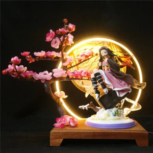 Demon Slayer Kamado Nezuko Statue LED Light Figure With Base Night Light Model - Bild 1 von 12