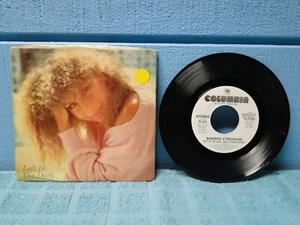 Barbra Streisand Left In The Dark PROMO 7" 45 RPM Single -EXTRA 45s SHIP FREE - Picture 1 of 2