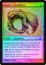 Healer's Headdress FOIL Fifth Dawn NM Artifact Common MAGIC MTG CARD ABUGames
