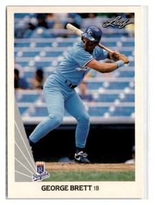 1990 Leaf #178 George Brett