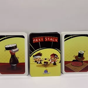 Maki Stack Blindfolded Sushi Stacking Game Replacement Pieces 40 Challenge Cards - Picture 1 of 2