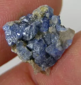 7,25 ct Vietnam 100% naturale raro esemplare cristallo spinello blu grezzo 12 mm 1,45 g - Foto 1 di 5