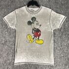 Mickey Mouse Shirt Mens Medium Disney Burnout Worn Casual Short-sleeve Tee