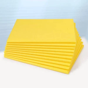 Sábanas de fibra de lavado Dr. Güstel plus® sábanas de fieltro, amarillas | reposapiés higiénico - Imagen 1 de 10