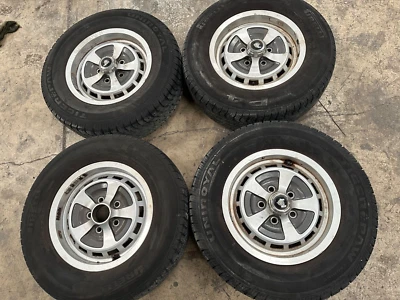 Jaguar XJ6 Vanden Plas 15'' Rim Wheel Rims Set Wide"6 OEM 95K Miles - Image 1 of 4