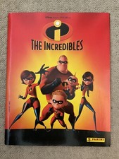 Panini THE INCREDIBLES Sticker Album Complete