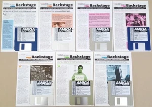 (7) Discos para suscriptores de revista en formato Amiga con boletín para Commodore Amiga - Imagen 1 de 23