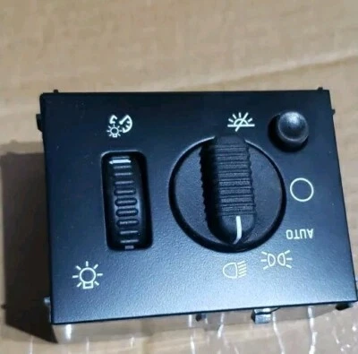 Interruptor de faros regulador de faros para Chevy Silverado GMC Sierra Yukon 2003-2007 Foto 1 de 4