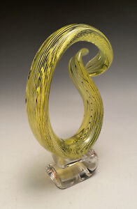 Signed Seguso For Oggetti Murano Art Glass Sculpture
