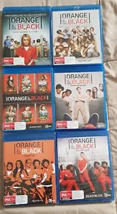 Orange Is The New Black Bluray 18 Disc's Complete Series 1-6 Region B - Picture 1 of 3