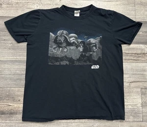 Star Wars Mt Rushmore Shirt Erwachsene Large Darth Vader Boba Fett Emperor Trooper - Bild 1 von 6