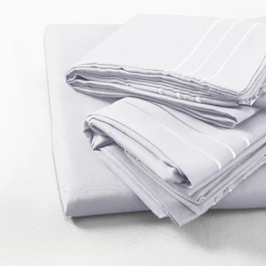 6 Piece Sheet Set – Deep Pocket Fitted Sheet, Flat Sheet, Pillowcases - Picture 1 of 48