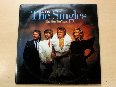 Abba/The Singles : The First Ten Years/1982 Epic 2x LP Set/EX- - Image 1 of 4
