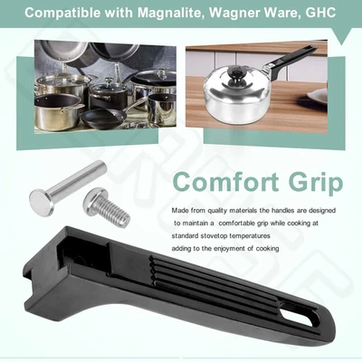 Cookware Pot Replacement Handles for Magnalite, Wagner Ware, GHC - Image 1 of 4
