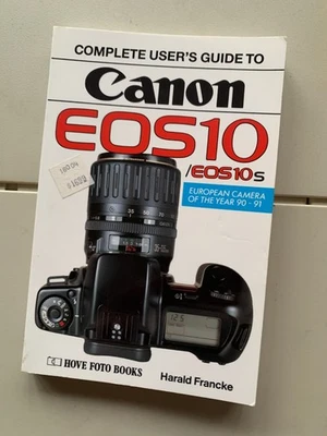 未使用老式佳能 EOS 10 完整用户指南 – Harald Francke,1990 — 第 1/3 张图片