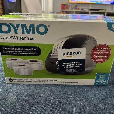 DYMO LabelWriter 550 Label Printer High Quality Fast Efficient Jam Free Printing - Image 1 of 4