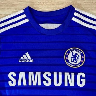 FC Chelsea Jersey Youth XL Home Football Futbol Soccer Samsung Climacool Adidas - Image 1 of 4