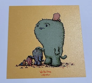 Marq Spusta We Be Thee Light Orange Peach Shimmer Mini 5x5" Print! - Bild 1 von 5