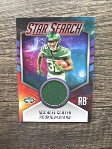 2021 Panini Rookies & Stars - Star Search Relics Michael Carter #SS-MC (MEM, RC) - Picture 1 of 2