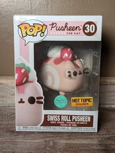 Funko Pop! Swiss Roll Pusheen #30 Scented Hot Topic Exclusive w/ Protector - Picture 1 of 6