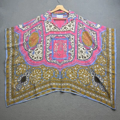 CEM ESTRELAS Throwover Rosa Indiano Verão Kimono Rachel Deco AOP Boho - Imagem 1 de 4
