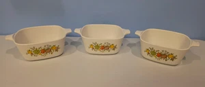 Corning Ware Bianco P-43-B Set di 3 piatti casseruola da 3/4 tazze NO coperchi - Foto 1 di 18