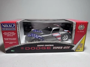 Nikko Dodge Viper GTS 1:16 Radio Control Car Full Function 27MHz RC 160120 - Picture 1 of 8