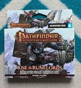 Pathfinder Adventure Deck Juego de Cartas: Rise of the Runelords Deck 6 NUEVO Precintado - Imagen 1 de 5