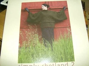Simply Shetland Knitting Book #2 All Shown- Family Styles - Picture 1 of 12